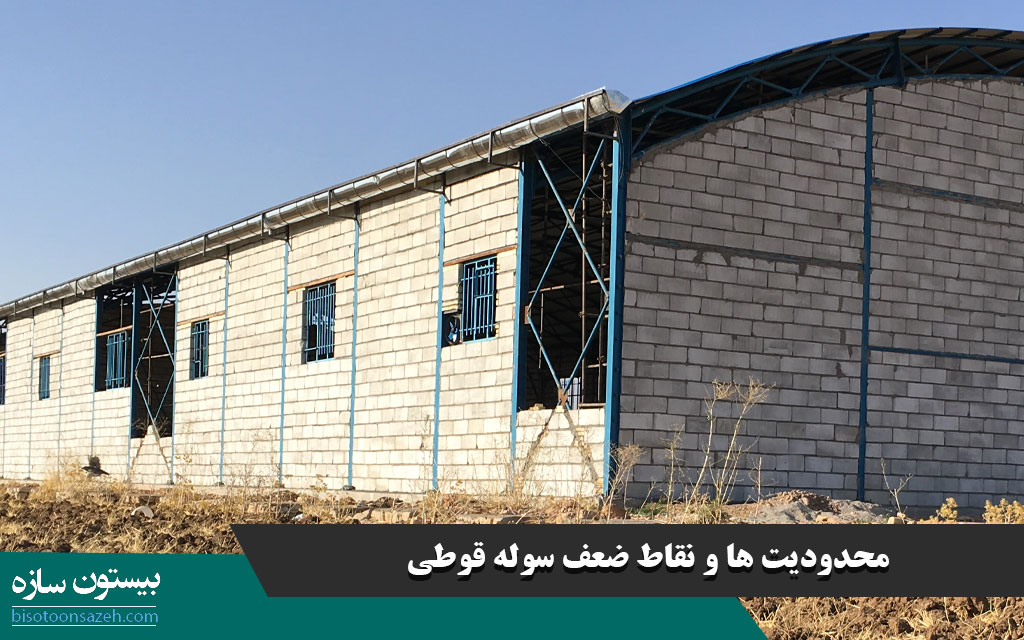 محدودیت ها و نقاط ضعف سوله قوطی