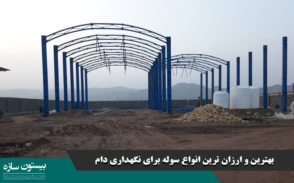بهترین و ارزان ترین انواع سوله برای نگهداری دام