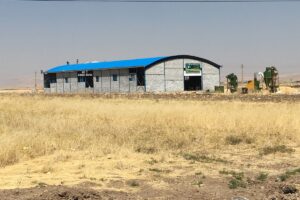 پروژه طراحی و ساخت سوله برای شرکت کشاورزی کاوه