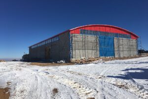 پروژه طراحی و ساخت سوله معدن مرمر سبز