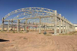 پروژه طراحی و ساخت سوله برای جناب آقای مسیب زاده