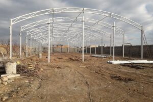 پروژه ساخت سوله سبک خرپایی برای جناب آقای شیخلو