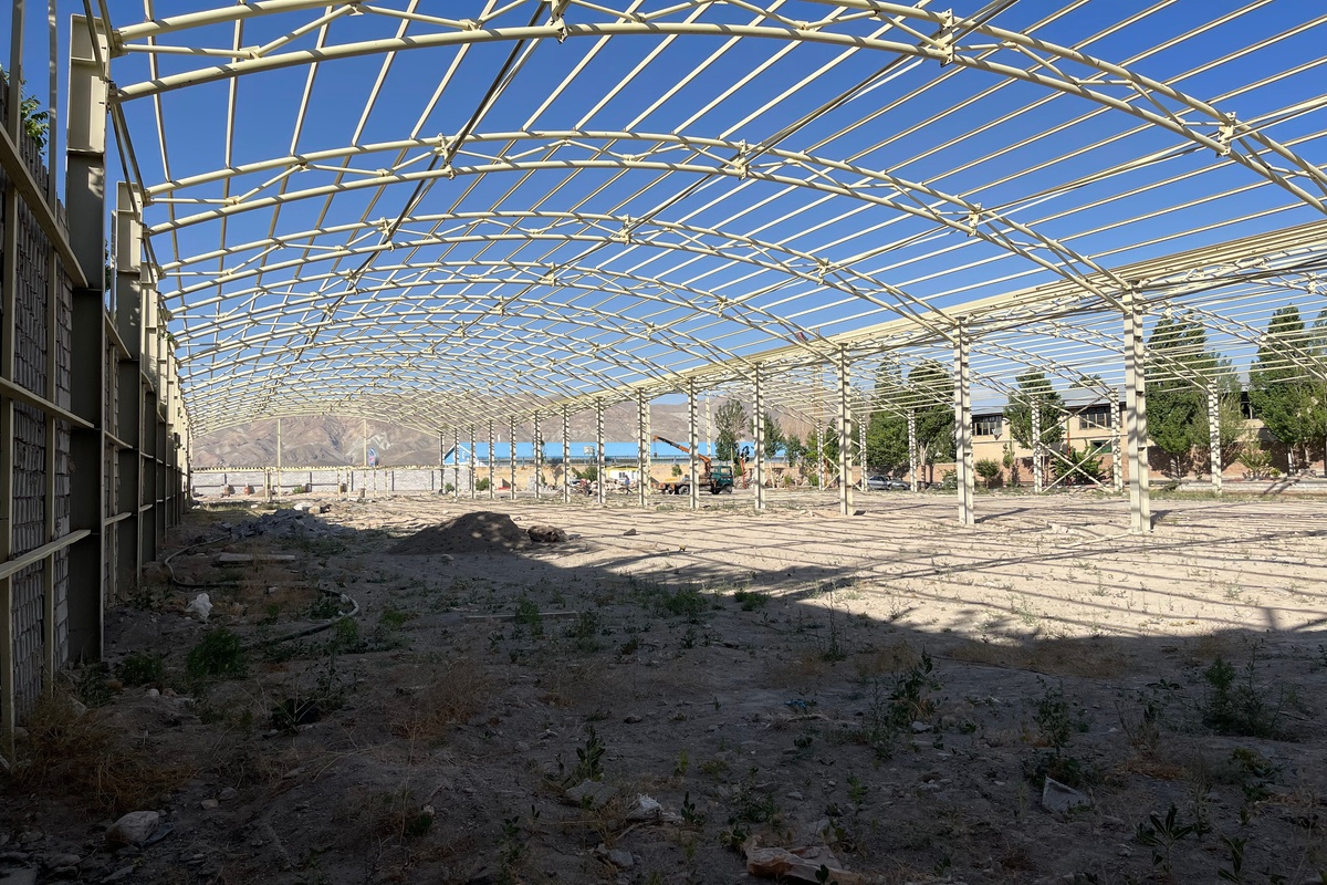 پروژه طراحی و ساخت سوله خرپایی برای شرکت شورچین