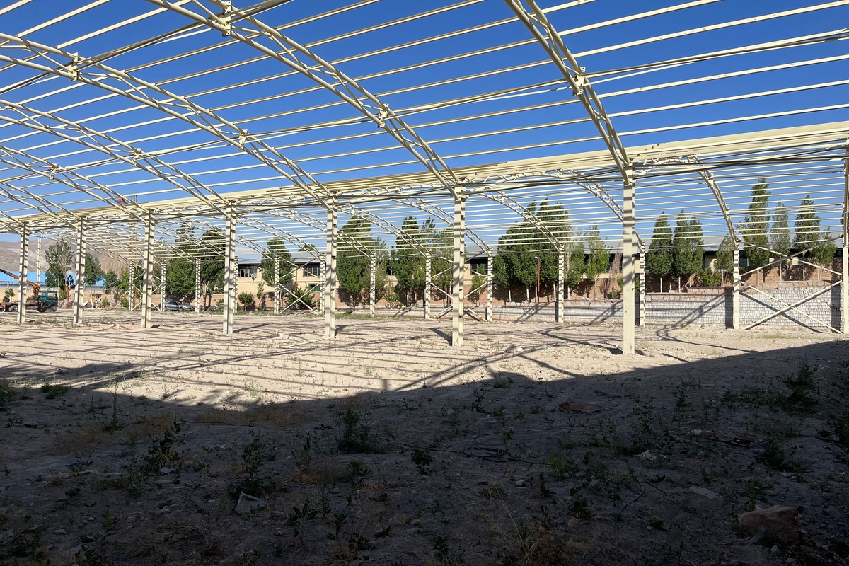 پروژه طراحی و ساخت سوله خرپایی برای شرکت شورچین