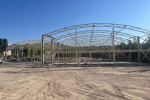 پروژه طراحی و ساخت سوله خرپایی برای شرکت شورچین