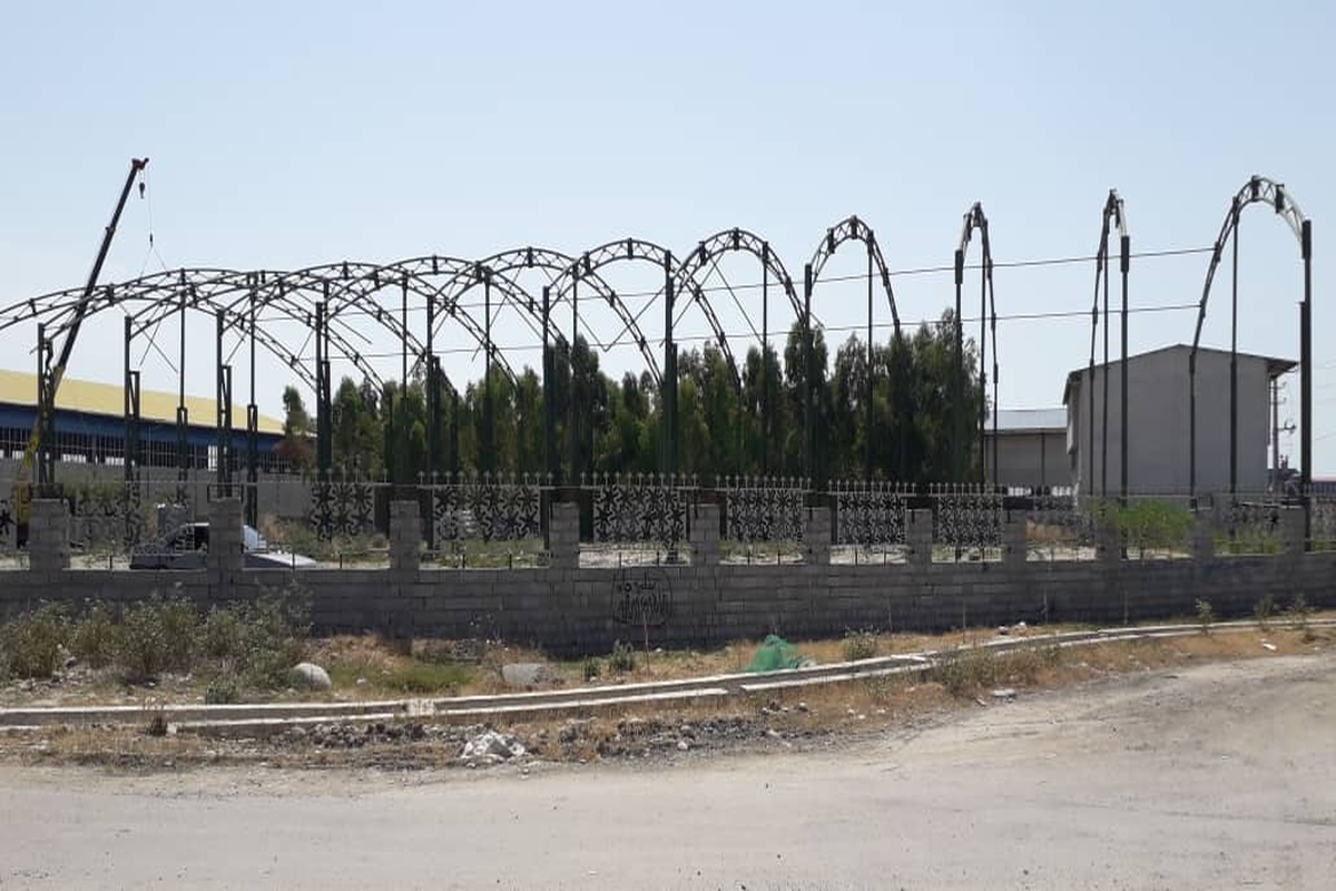 ساخت سوله سبک خرپایی برای صنایع مرغ الوند